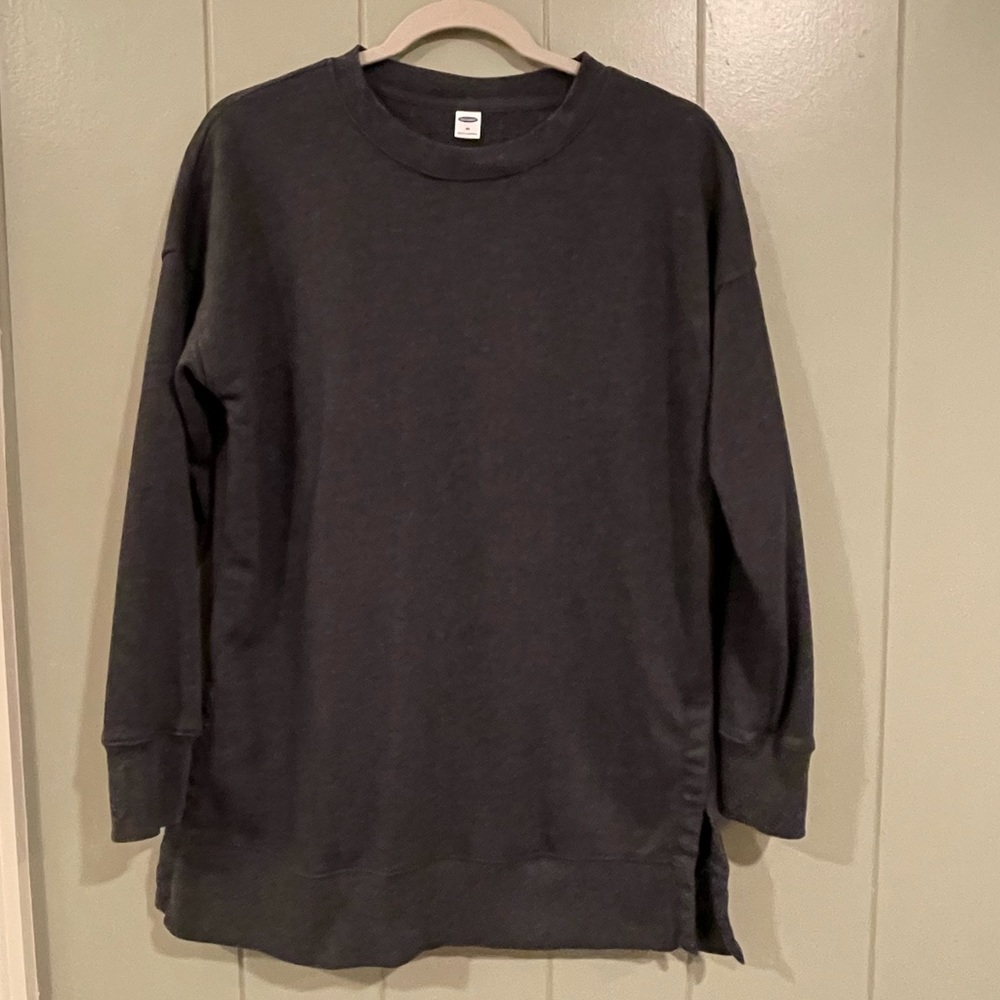 Old Navy Tunic Sweatshirt with Split Sides